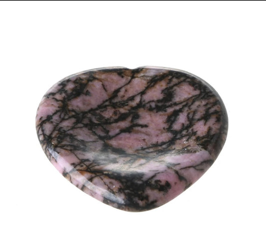 Rhodonite Worry Stone