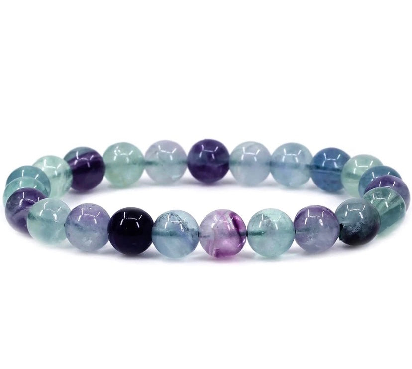 Rainbow Fluorite Bracelet